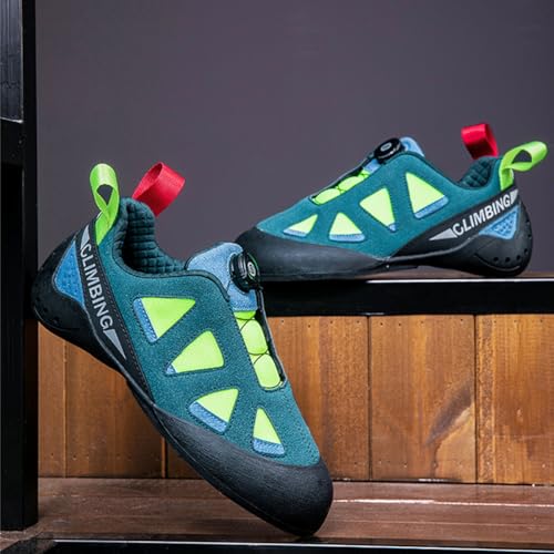 Zapatos de escalada ligeros que evitan resbalones en boulder interior para principiantes 3