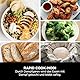 Ninja Speedi Multikocher, 5,7L, 10-in-1 Multicooker, Airfryer Fritteuse, Slow Cooker Langsamkochen, Grillen, Backen, Schwarz & Kupfer ON400EUCP