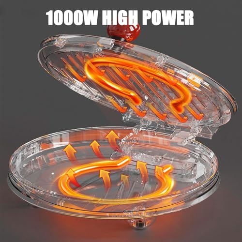 Elektryczny ekspres do pizzy, dwustronna patelnia grzewcza 1000 W, 4 w 1, do naleśników, omletów i innych, powierzchnia do gotowania 20 cm