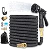 Manguera Jardin - Manguera Extensible 15 Metros con 8 Funciones de Riego - Manguera Jardin Enrollable de Polyester 3750D - Conectores de 1/2", 3/4" y Universal Para Grifo Incluido - Garden Hose