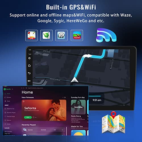 [2 + 64G] Android 13 estéreo para carro Ford Expedition 2006-2017 (CA automático) com Apple Carplay