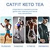 Keto-Detox-Tea-for-Weight-Loss-Belly-Fat-and-Colon-Cleanse-Organic-Herbal-Skinny-Tea-Diet-Slim-Tea-with-MCT-Oil-Fat-Burners-for-Women-and-Men-28-Day Catfit Keto Detox Tea for Belly Fat and Colon Cleanse - All Natural Detox and Cleanse, Supports A Healthy Weight, Helps Reduce Bloating, Natural Energy, Supports Immune System, Vegan, 28 Day
