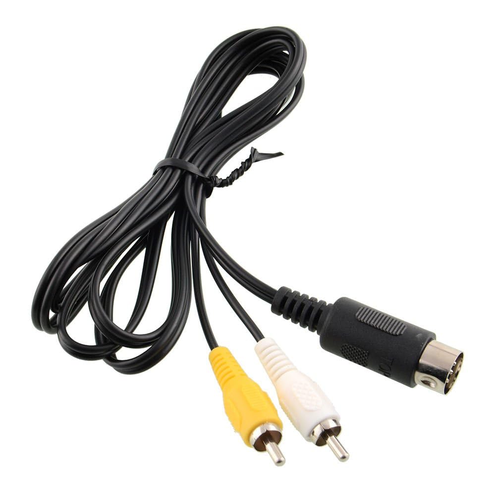 Cable de Vídeo AV RCA Audio Video Compatible para Genesis 1