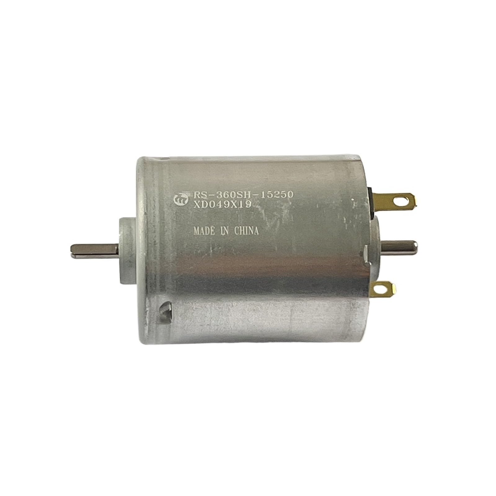 HSMQUBDBX 28mm RS-360SH-15250 Electronic Starter DC 12V-24V 14300RPM High Speed Dual Shaft