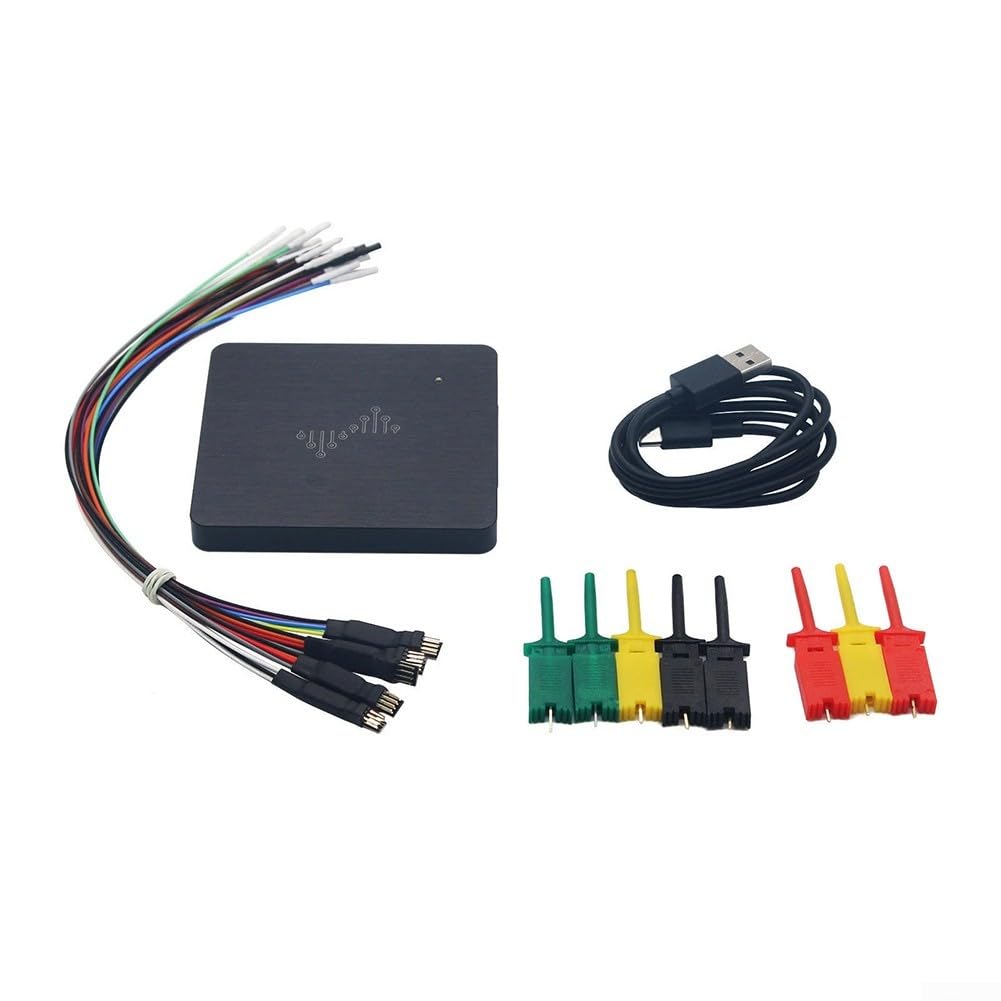USB-C DSLogic 100M Logic Analyzer 16CH 16GB Streaming Tiefe 64M Hardware-Puffer für Echtzeit-Wellenformerfassung und -analyse