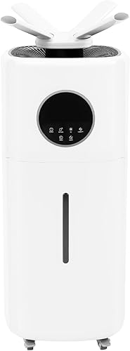 Humidificador grande, humidificadores para habitación grande, humidificador para toda la casa para el hogar 300㎡, humidificador comercial 21L