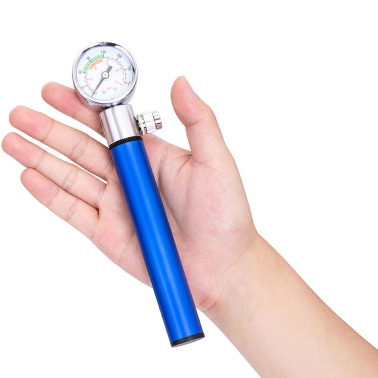 TOYANDONA Pompa per Palloni Sportivi con Pompa Gonfiabile Portatile per Biciclette Palloni Basket Calcio e Pallavolo per Sportivi e Trasportare
