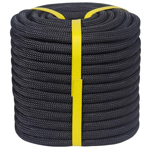 Double Braided Arborist Rope - 1/2 Inch x 100 Feet...