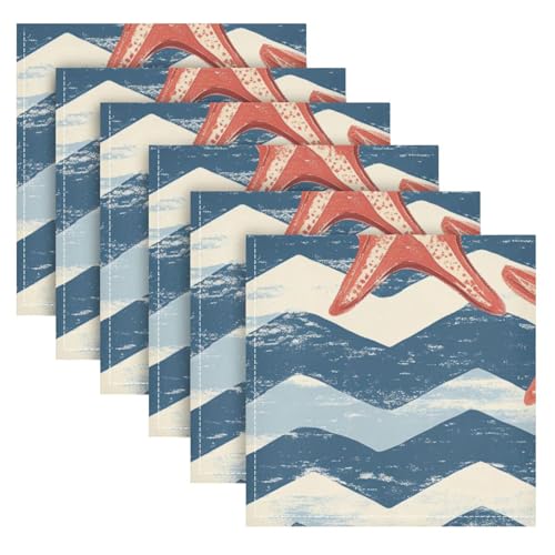 Servilletas de Tela Reutilizables 20x20 Pulgadas x4 miniatura 6