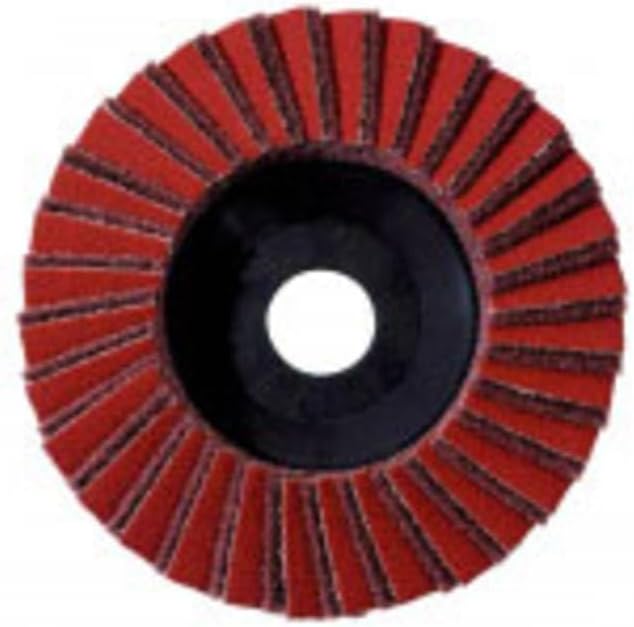 Metabo - Application: Inox Grinders - 5" x 7/8" Combi Kls Flap Disc Medium 1/Pack (626370000), Inox Angle Grinder Consumables