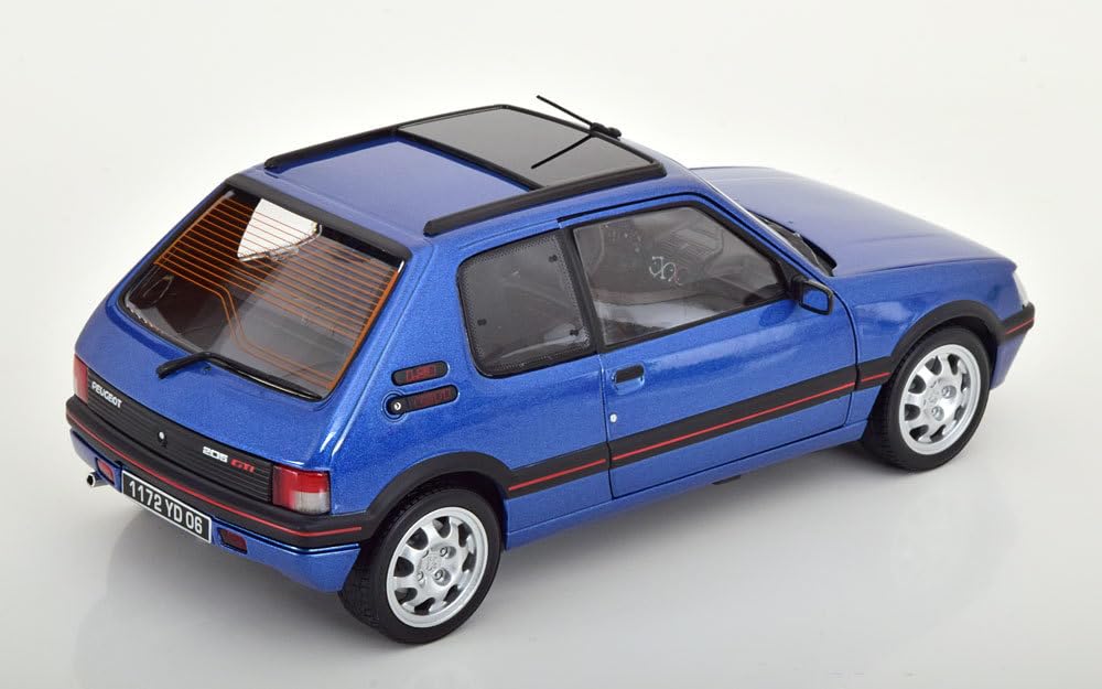 Amazon | norev 1/18 Peugeot 205 GTI 1.9 with sunroof 1992