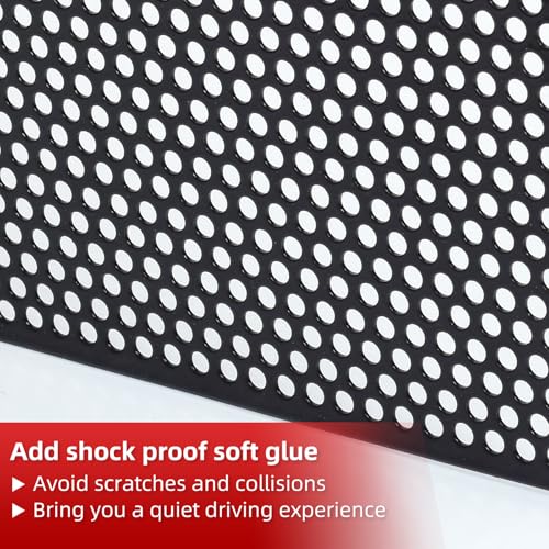 Image of AggAuto Grille Mesh for Jeep Wrangler JK JKU 2007-2018, Round Hole