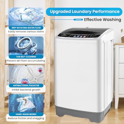 Nictemaw NIC-AMB5573-11 Portable Washing Machine 17.8Lbs Full Automatic Portable Washer thumb #1