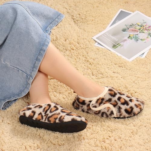 Image of Ibeauti Women Mens House Slippers Lightweight Comfy Barefoot Slipper Socks Rubber Sole House Shoes for Indoor /Outdoor Bedroom Travel