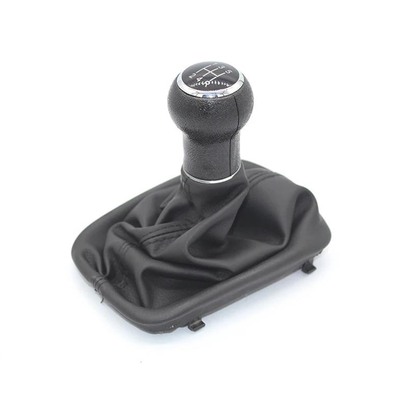 Sunbangoz One Color For A6 For C5 1998-2001 Car Styling 5 Speed Gear Shift Knob Leather Manual Gear Shift Stick Replacement Parts