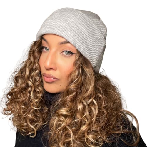 Chapeau d'hiver en 100% soie Offtopic pour homme et femme, un bonnet élégant anti-frisottis