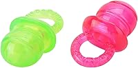 Vista 8 de Ymiko Chupete de bebé para cachorro, juguetes masticables para dejar de masticar, rincón de juguete para perros grandes, de goma, para perros
