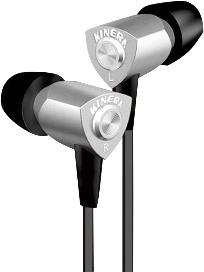 DB02 Balanced Armature Earbud In Ear HI-FI Haedphones For Mobile Phonene MP3 Music Player(Silver))