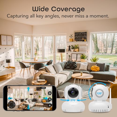Image of Geeni Sentinel 1080p Wireless Indoor Surveillance Camera, Two-Way Audio | Smart motion detection, night vision, Alexa & Google Home compatible
