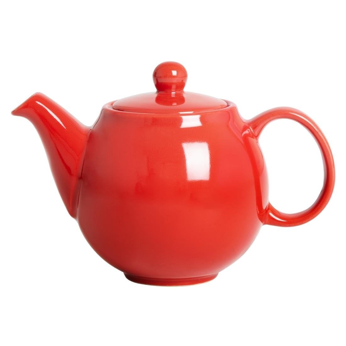 Olympia Café Teapot Red - 450ml (Box 2)