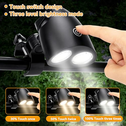 Grilllicht, Grilllichter Für Grill, LED-Grilllichter, Grilllicht Mit 10 LED-Lichtern Für Grillen, Camping Und Kochen Im Freien