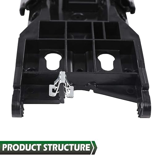 Miniatura 7 de GRAND ORANGE Mecanismo deslizante de reposabrazos de tapa de consola central compatible con Honda Civic 2006-2011