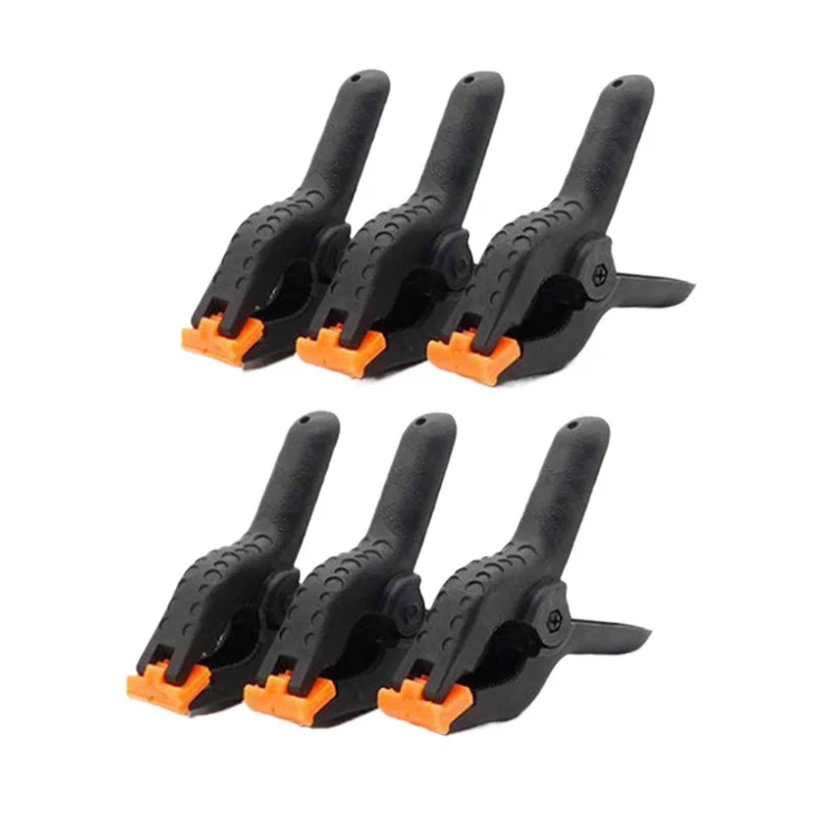 Huwoyg One Color 12Pcs 2Inch Spring Clamps Heavy Duty Plastic For Gluing