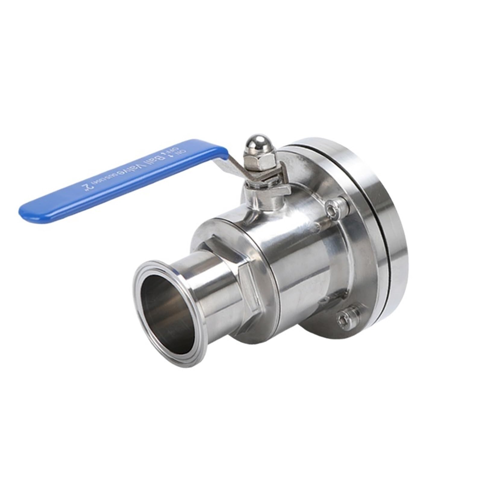 SLUSHSPYF 1.5" Tri-clamp SS304/316L Tank Bottom Balltank Discharge Storage(Ss304,1.5 Inch)