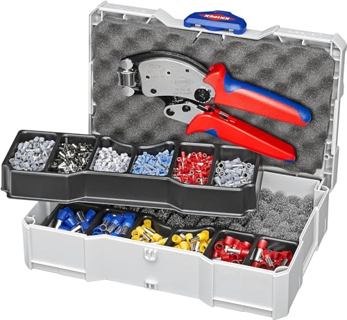 Knipex Assortimento Di Capicorda Per Manicotti Terminali Con Collare In Plastica 97 90 13