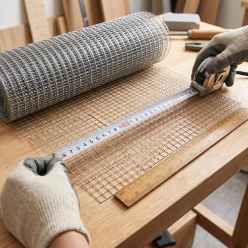 Image of MYADDICTION 304 Stainless Steel Welded Wire Mesh for Balcony, Anti-Rat, Encrypted Household Net 0.5m 9mm 0.8mm