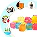 Reusable Ice Cube Plastic Ice Cubes 65 Pack Colorful Refreezable Ice Cubes for drinks, Whiskey, Vodka or Coffee, Washable Non-Melting Ice Cubes Non-Diluting