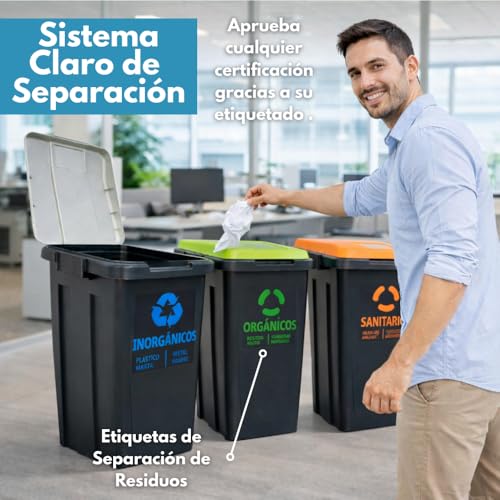 Catálogo de Botes de Basura los 10 mejores. 6 Imagen adicional