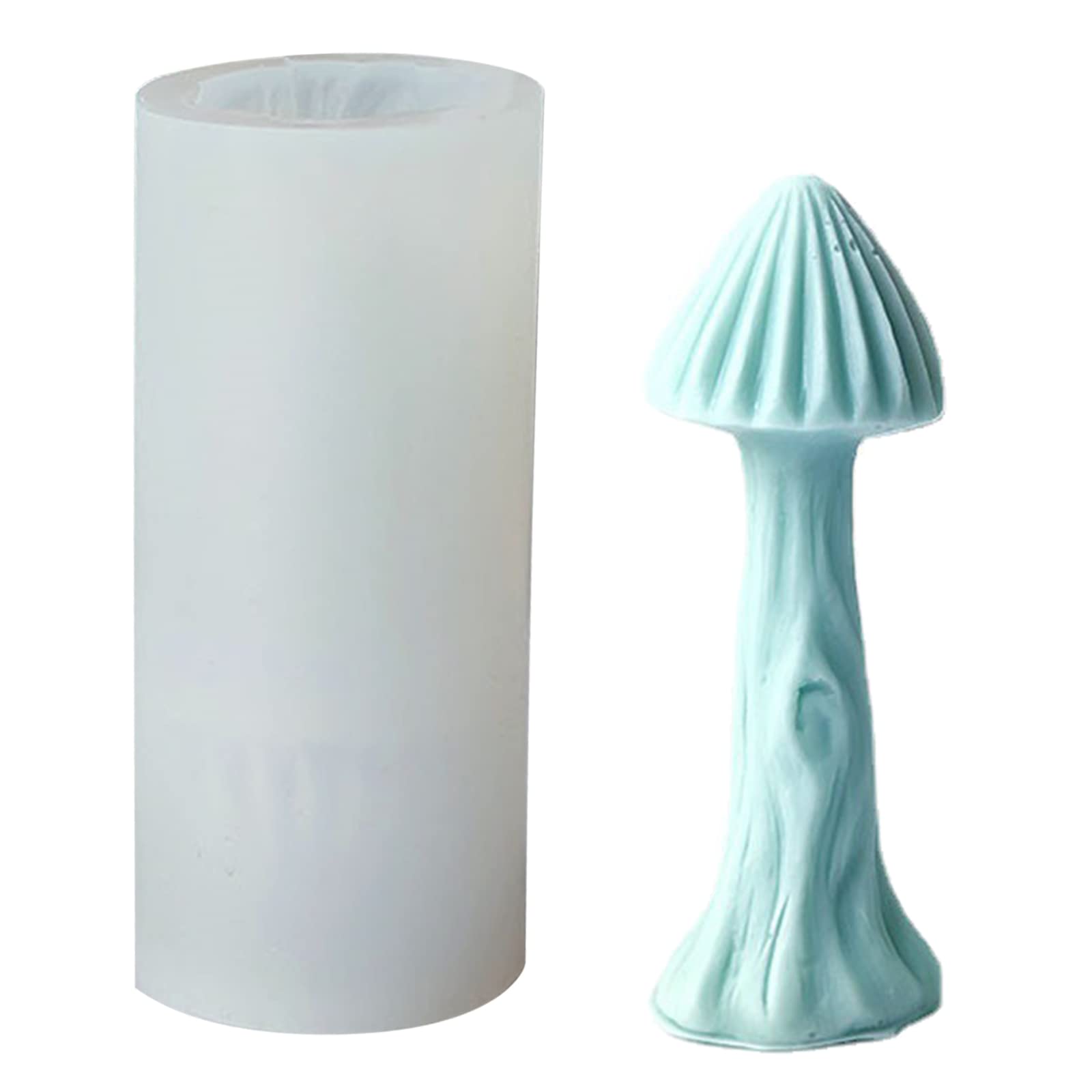NEWFT 3D Mushroom Silicone Molds Mushroom Shape Resin Chocolate Candy Clay for Making Shape Silicone Molds for Making