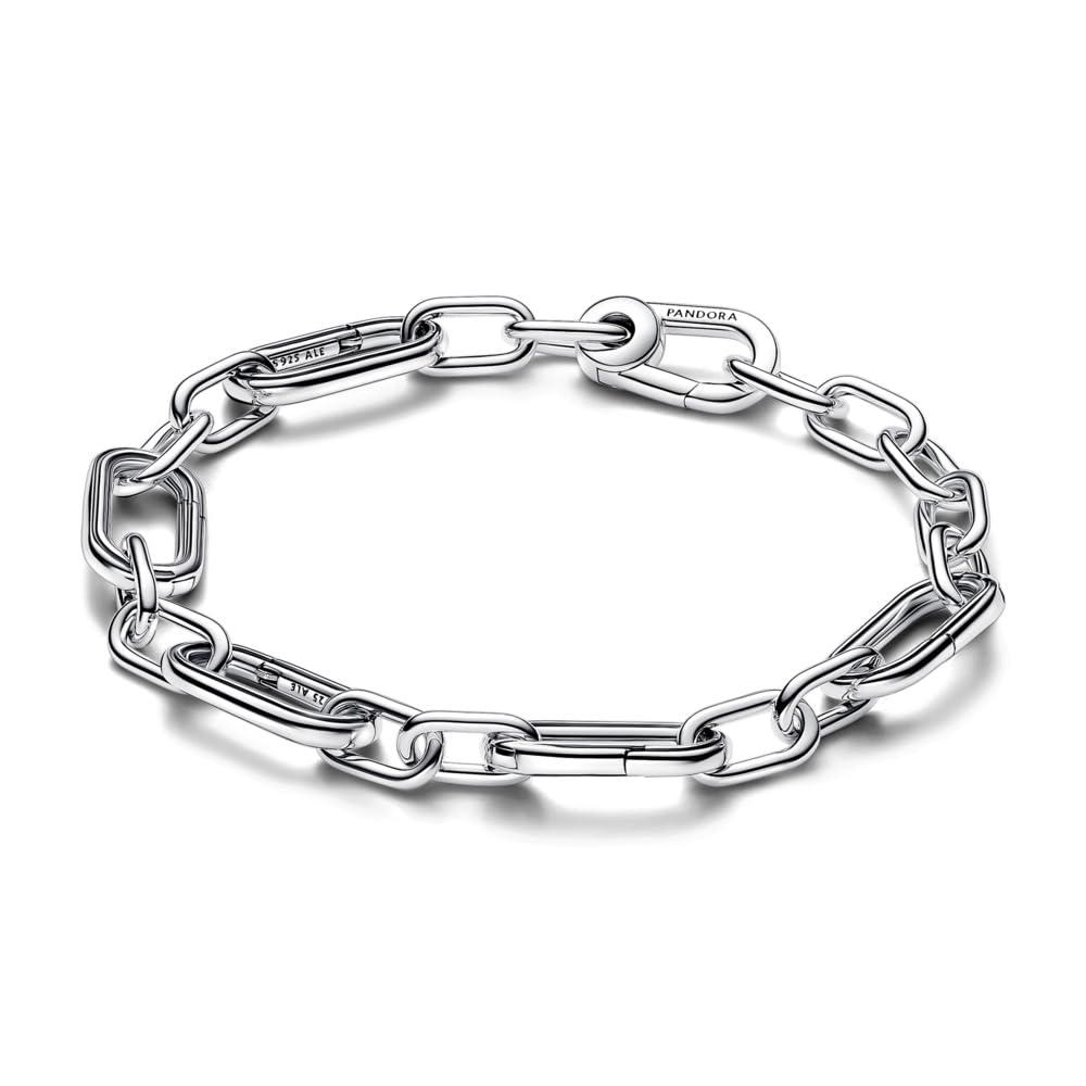 PANDORA ME - Bracciale con maglia link in argento sterling, con 5 maglie apribiIi