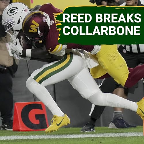 Page de couverture de INJURY NEWS: Jayden Reed breaks his collarbone, plus NFL RedZone host Scott Hanson