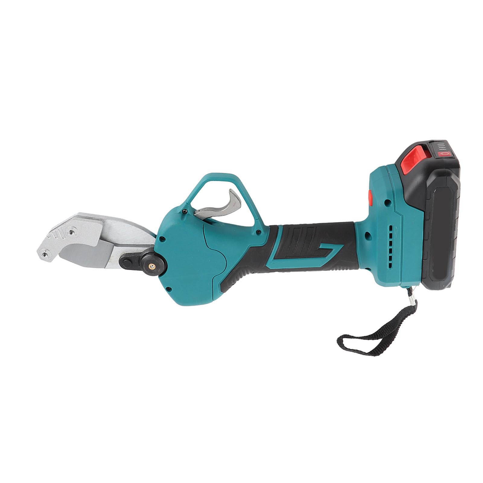 Cortatubos eléctrico con batería de litio de 21 V 2000 mAh y hoja de acero inoxidable SK5 para tubos de plástico HDPE, polipropileno, PEX y poliéster - Motor con núcleo de cobre