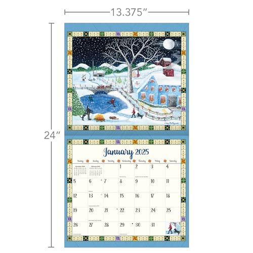 Langcountrysampler2025wallcalendar25991001906  Urban Country Home Decor Lang country sampler 2025 wall calendar 25991001906  urban country home decor