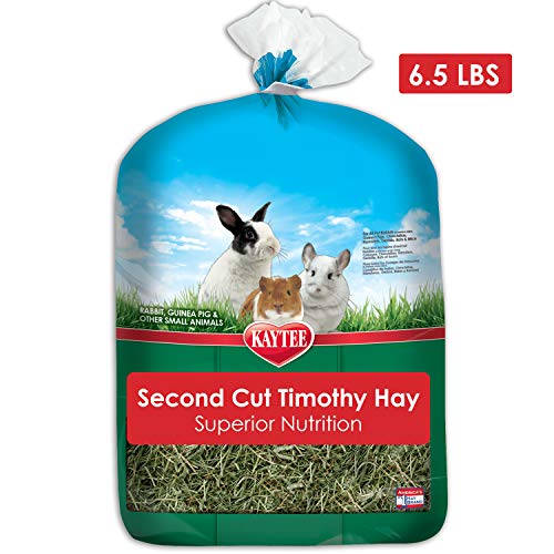 Kaytee Timothy Hay 2ND Cut for Flavorful & Balanced Nutrition, 6.5 lb