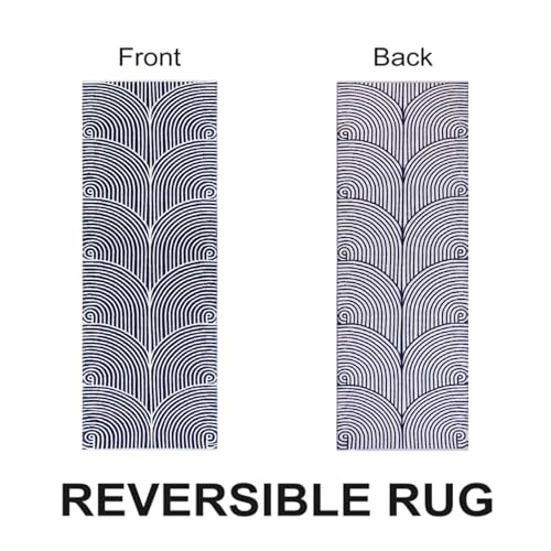 Tiffasea Washable Runner Rug 2'x6', Hallway Runner Rug Long Kitchen Rugs Laundry Room Rug Cotton Woven Area Rug Entryway Rug Throw Rugs Indoor Outdoor Rugs for Bedroom/Bathroom/Living Room - Image 6