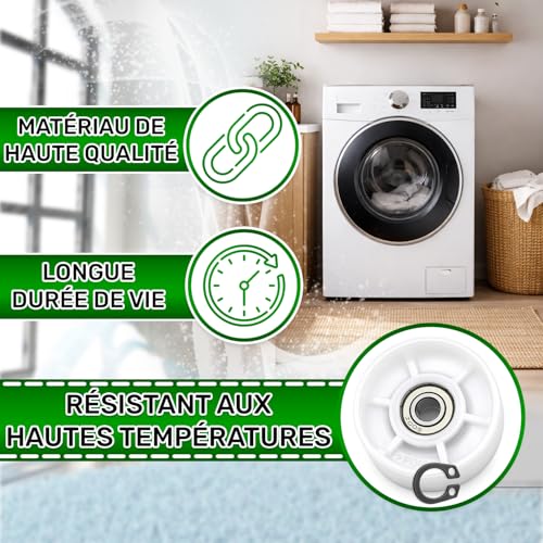Poulie Tendeur Courroie Seche Linge 00632045 632045 pour Bosch pour Balay – vue 3