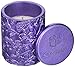 Candellana Candles Candlefort Concrete Candle-Tranquility Violet Metallic, Scent: Lavender Hill