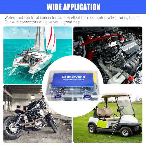 Conectores de cables automotrices para reparar la iluminación de barcos y motocicletas 6