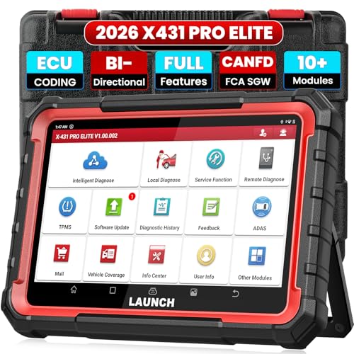 LAUNCH X431 PRO Elite 2026 New Bidirectional Scan Tool, 38+ Reset, ECU Coding, All-in-One Full...
