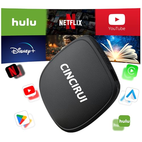 Wireless Carplay Adapter - 4 in 1 Wireless Carplay and