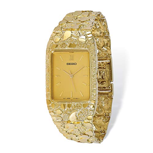 seiko gold nugget watch men's