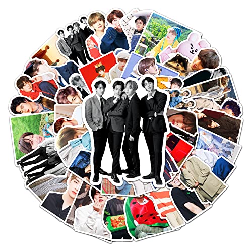 Kpop BTS,Pegatinas para ordenador portátil (50 unidades, regalo para niños,...