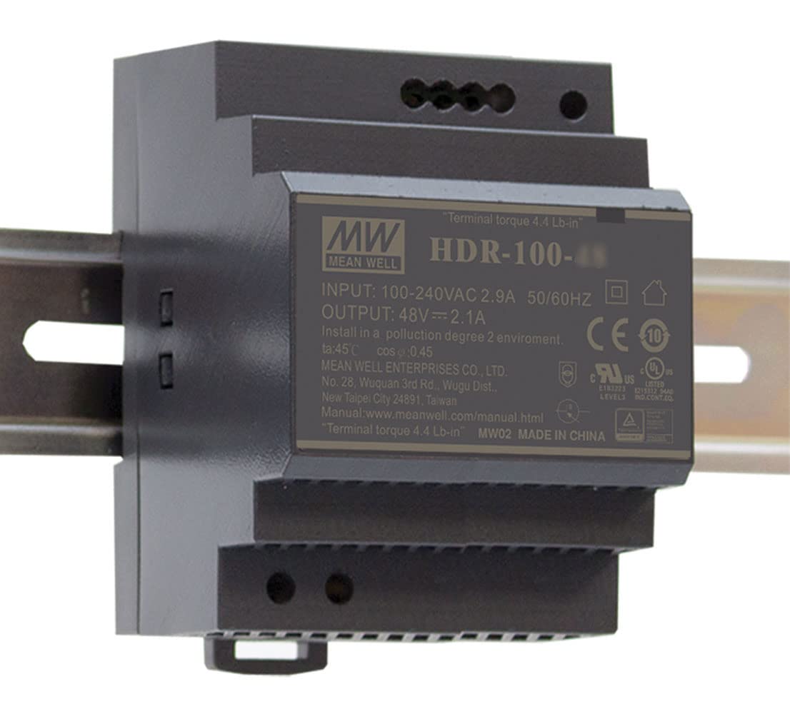 LPS Ultra Slim Step Shape 4SU DIN Rail Power Supply, 24V 3.83A 92W