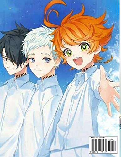 The Promised Neverland Coloring Book: The Promised Neverland Adults and Kids Coloring Books