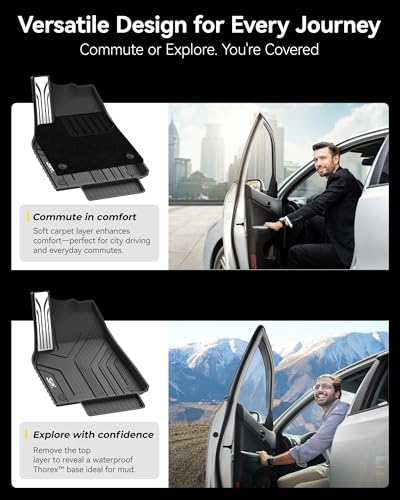 Image of 3W Floor Mats Metal Pedal for 2025 2026 Tesla Model Y Juniper Only Standard