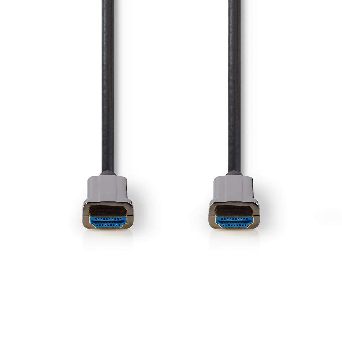 NEDIS Cavo in fibra ottica HDMI AOC da 20 m, cavo HDMI 2.1 48 Gbps ad altissima velocità, a parete, supporta 8K a 60Hz, 4K a 120Hz/144Hz HDR dinamico eARC HDCP CEC Dolby HDCP2.2